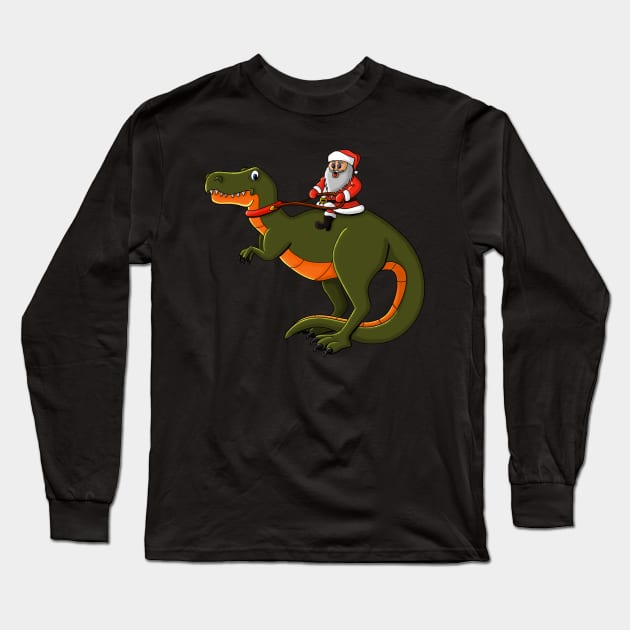 Dino Dinosaur Tyrannosaurus Trex Reptile Kinder Long Sleeve T-Shirt by Monstershirts